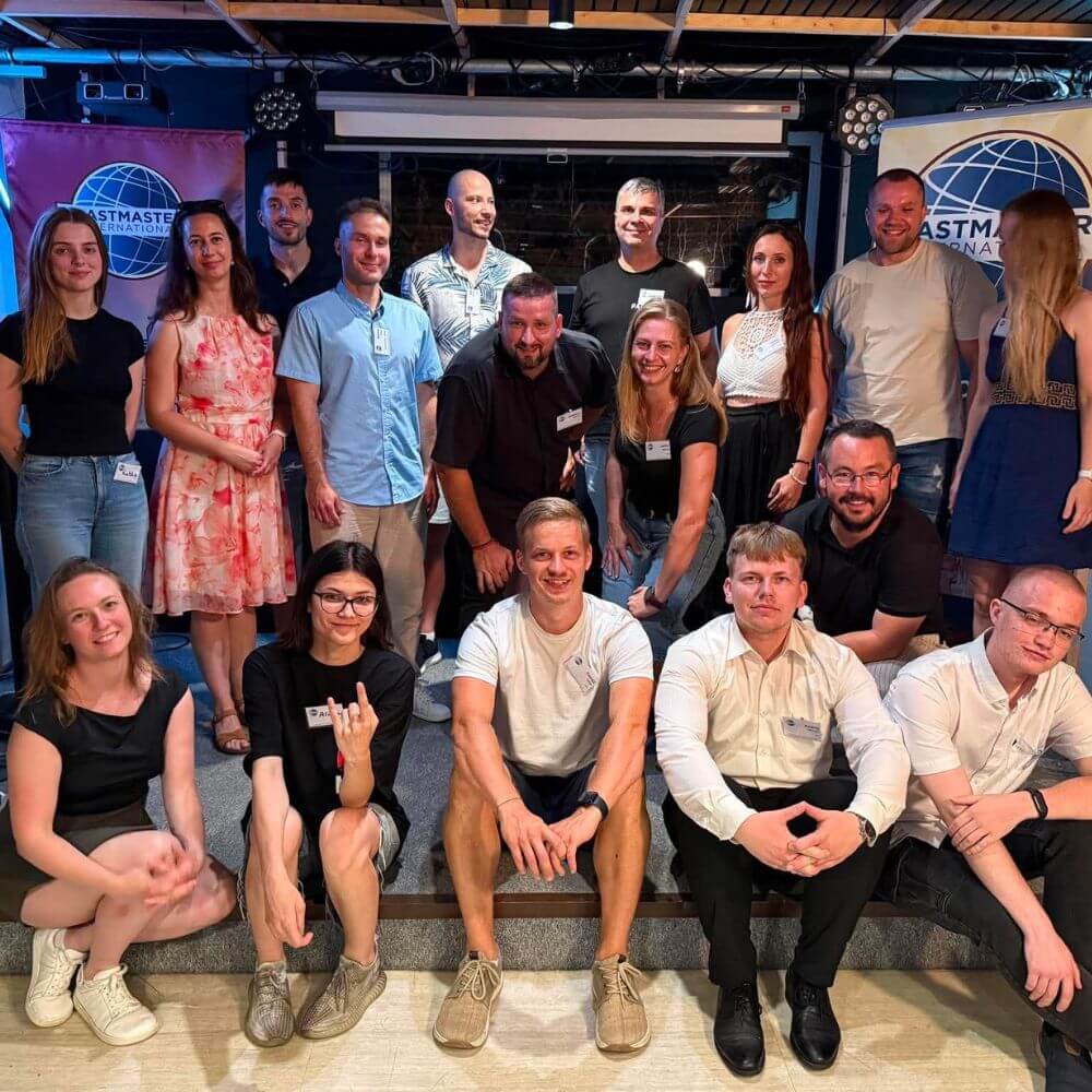 Toastmasters záverečná foto