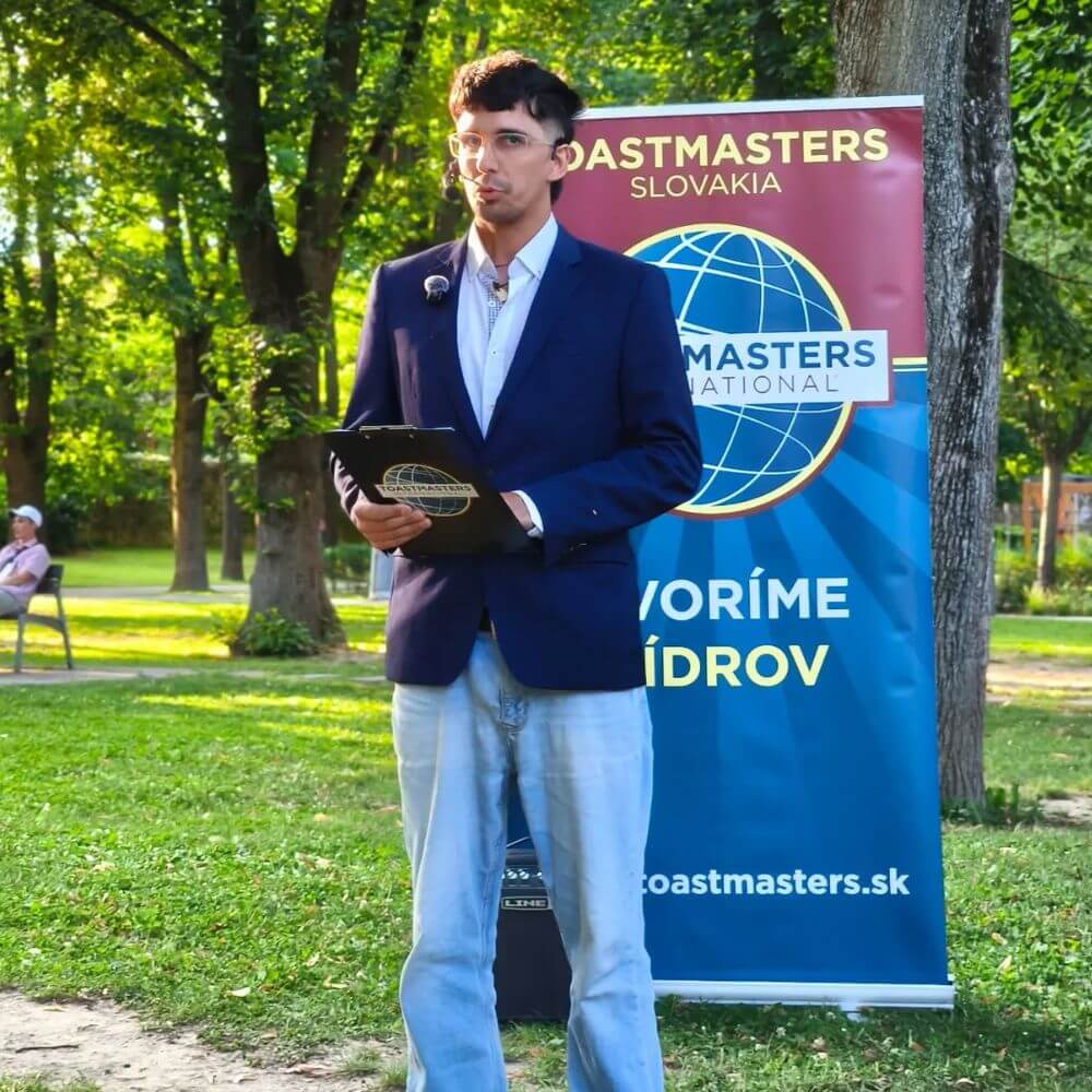 Verejny prejav pred publikom